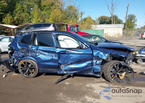 2020 BMW X3 M Competition z USA, uszkodzony, nr VIN 5YMTS0C05L9B93646